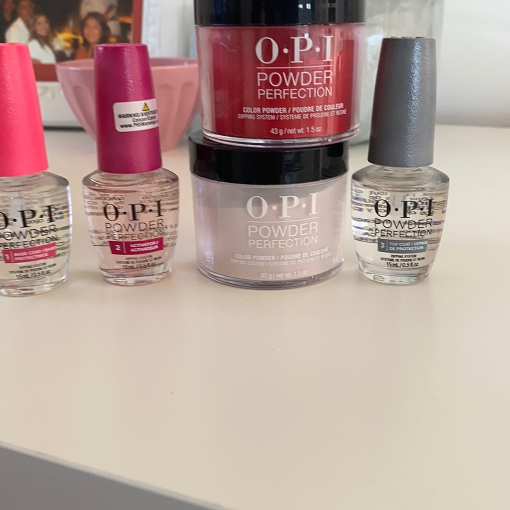 SOLD Opi dipping set